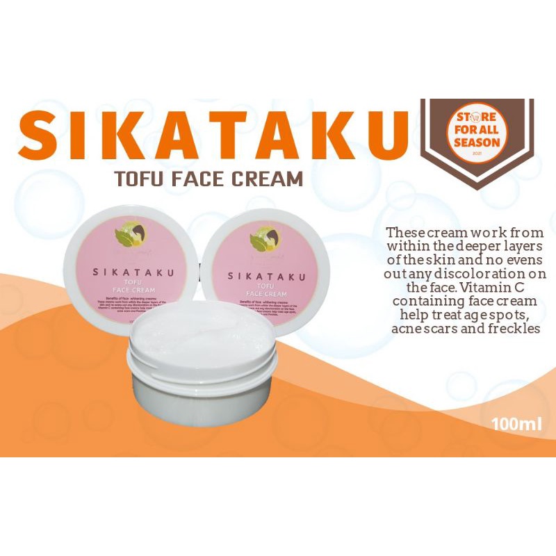 Sikataku Tofu Face Cream 100ml Shopee Philippines