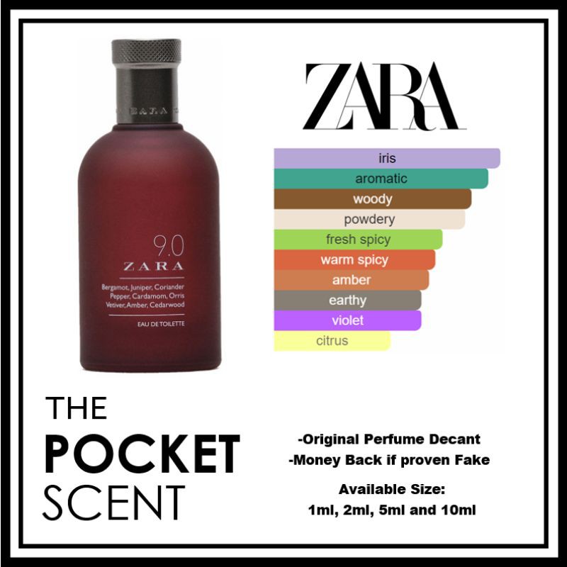 9.0 zara perfume