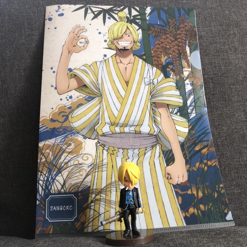 One Piece Sanji Figure One Piece Sanji Folder Wano Arc One Piece Sanji Collectible Bundle Shopee Philippines