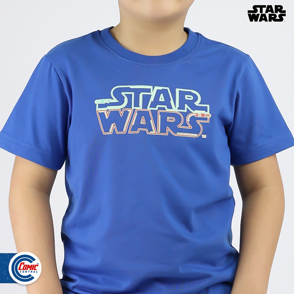 Star Wars Shirt for Boys Glow in the Dark Spaceships tee Size Small 6/7
