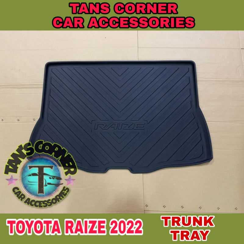 TOYOTA RAIZE 2022 TRUNK TRAY Shopee Philippines