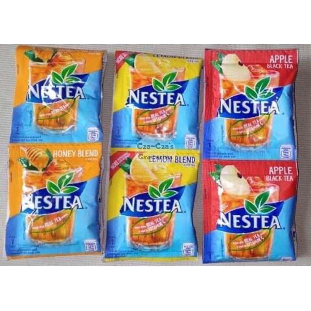 Nestea Iced Tea (Apple and Lemon Flavors) 25g Makes 1 Liter Shopee