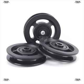 1pc 100mm Black Bearing Pulley Wheel Cable Gym Equipment Part Wearproof vbukZPHW