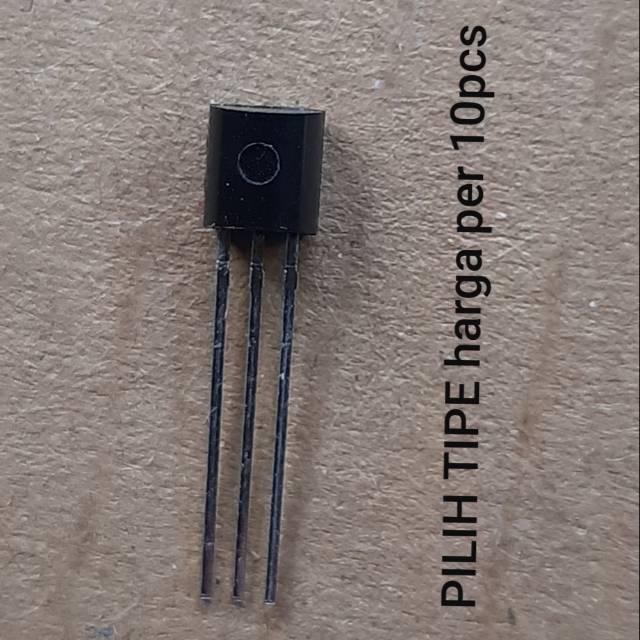 10pcs Tr 2n5401 5401 Transistor 2n5551 5551 Shopee Philippines