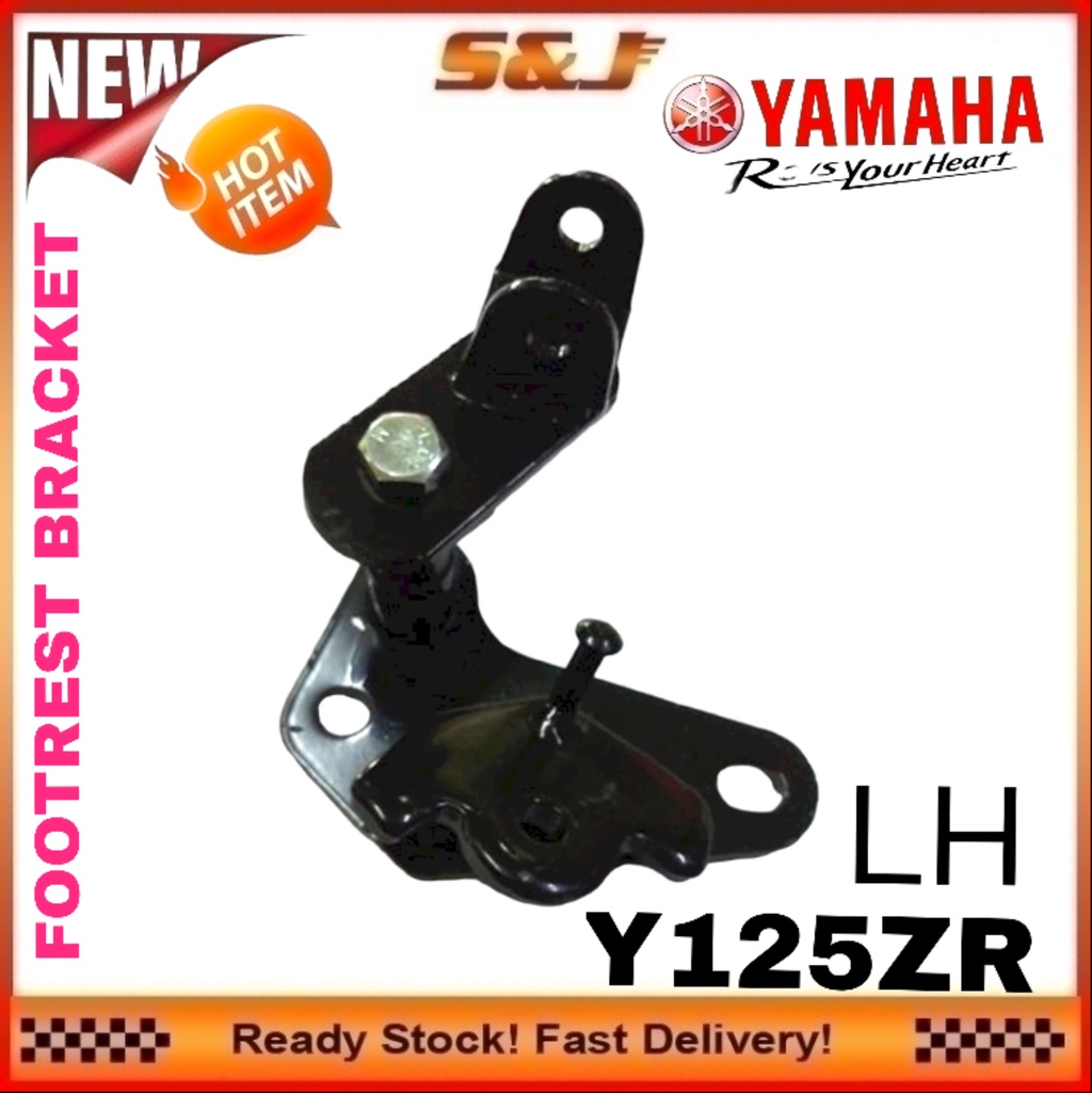Y125ZR 125ZR FRONT FOOTREST STEP FOOTREST BRACKET KIRI KANAN LH RH