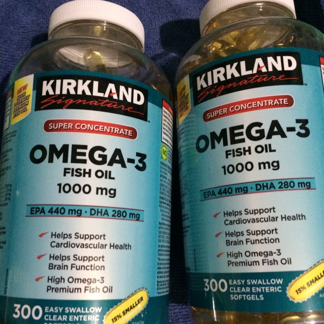 Kirkland Signature Omega 3 Fish Oil Softgels Shopee Philippines