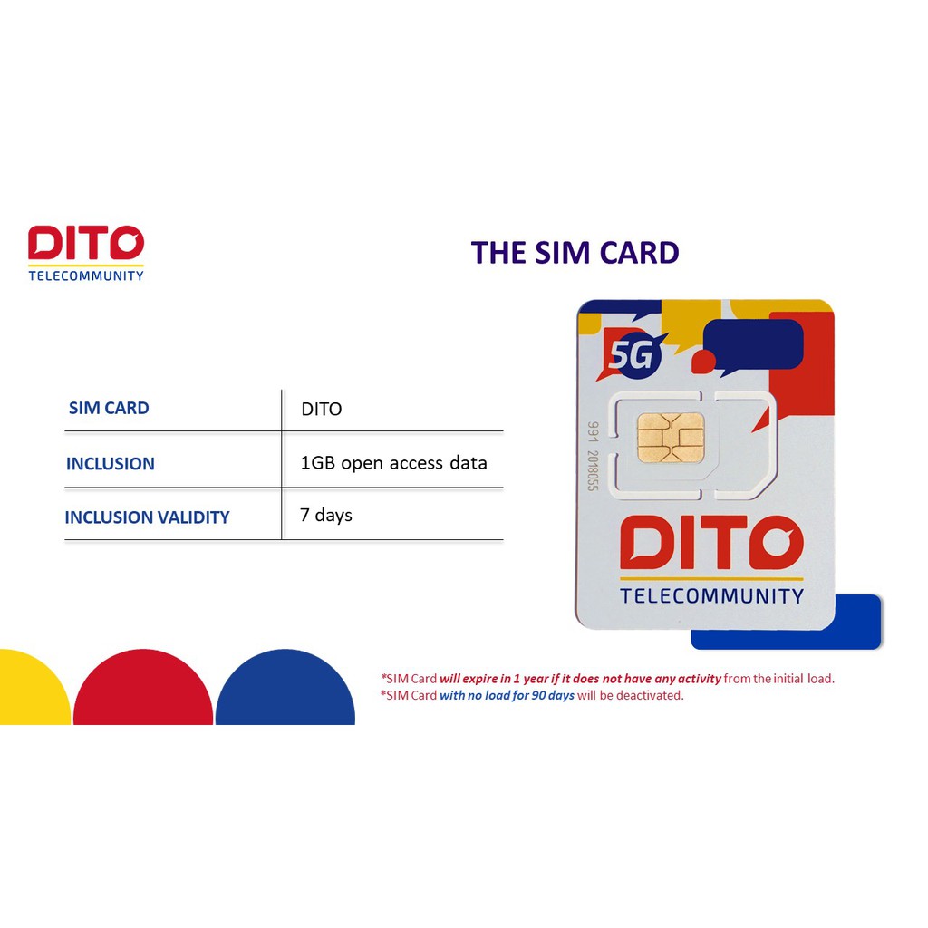 DITO SIM CARD ONLY WITH FREE DITO 39 PROMO Shopee Philippines