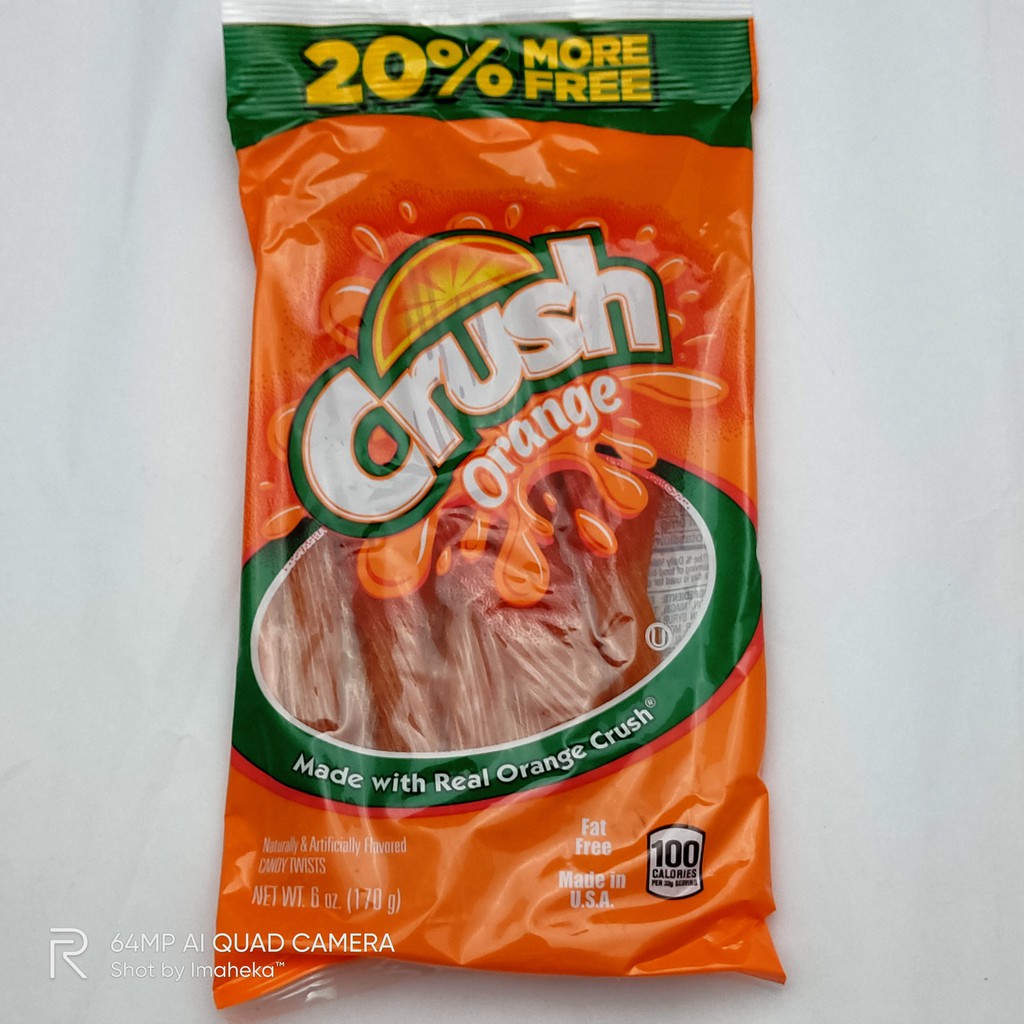CRUSH ORANGE CANDY TWISTS. IMPORTED FROM USA Shopee Philippines
