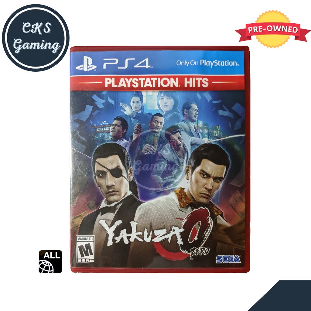 Yakuza 0 Ps4 Pre Owned Shopee Philippines