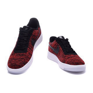 nike air force 1 dark red