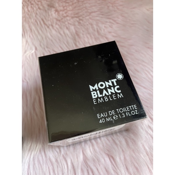 MONT BLANC EMBLEM EDT MEN Perfume 40ml - ORIGINAL - US BOUGHT | Shopee ...