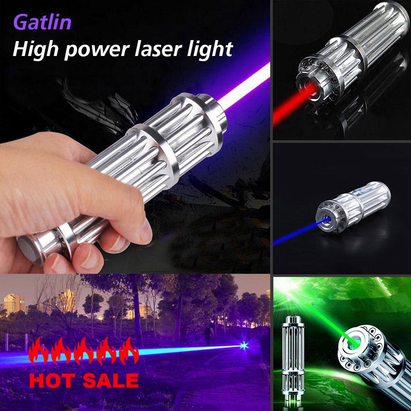 burning laser light