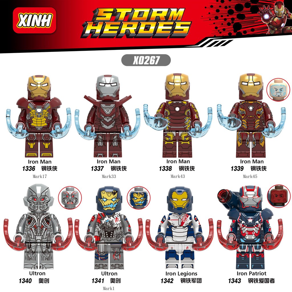 lego mini iron man