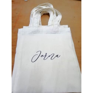 Personalized NAME Canvas Tote Bag #5