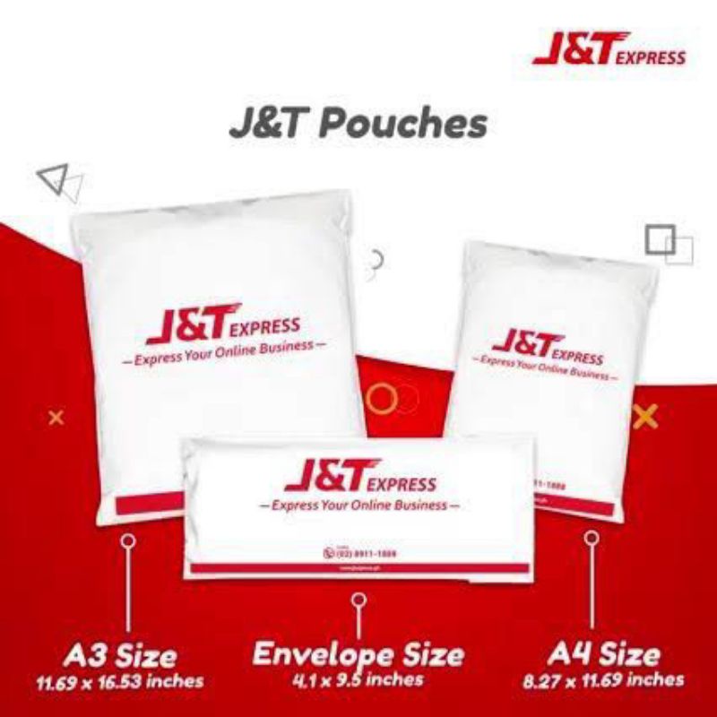 Guide to J&T Pouch Sizes in the Philippines: Optimize Shipping for Your ...