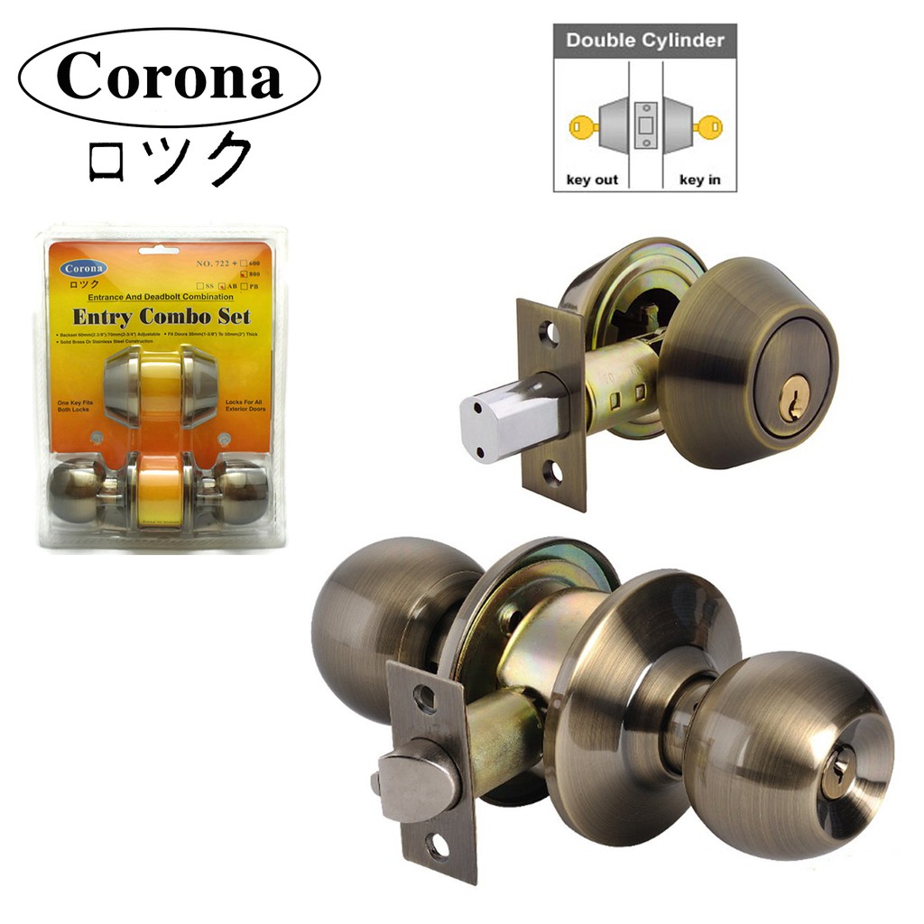 combination lock door knob