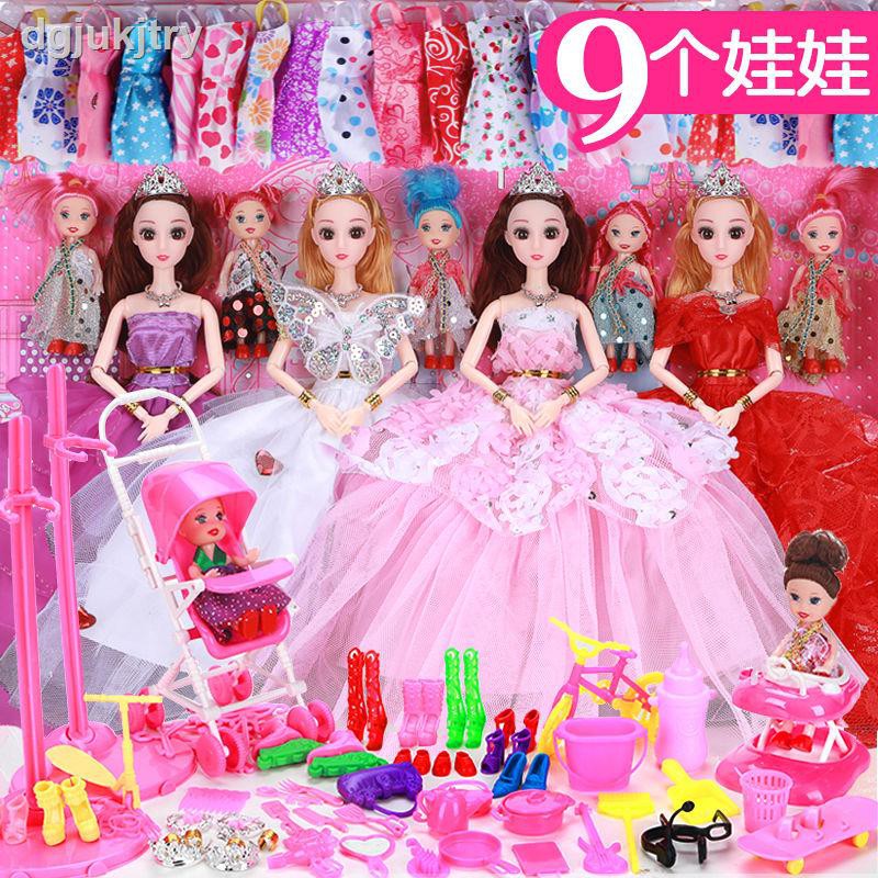 barbie doll house and dress