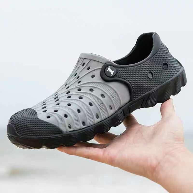 beach shoes with holes