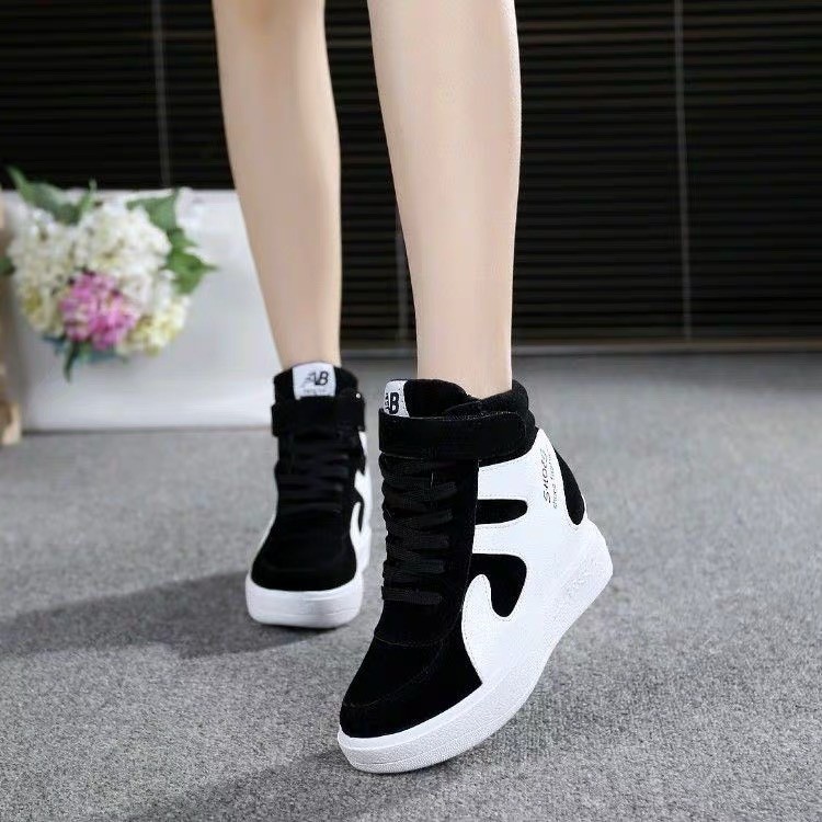 AL #8212 Womens Leisure High Cut Shoes Dripping Design Korean Shoes ...