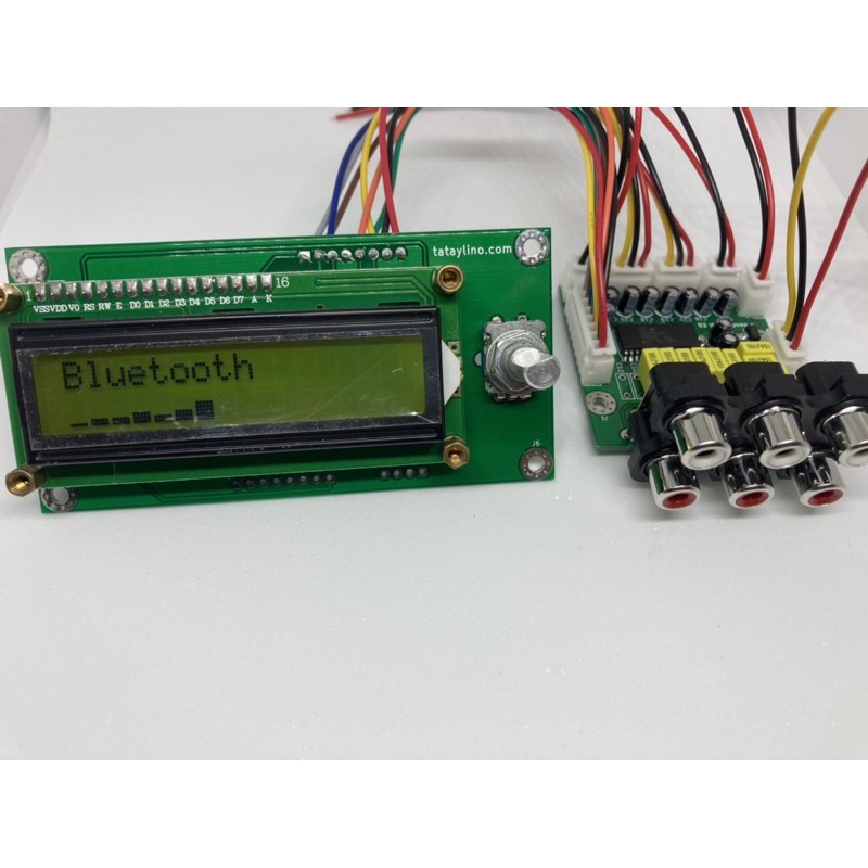 TDA7419 tone control kit arduino controlled bass mid treble input