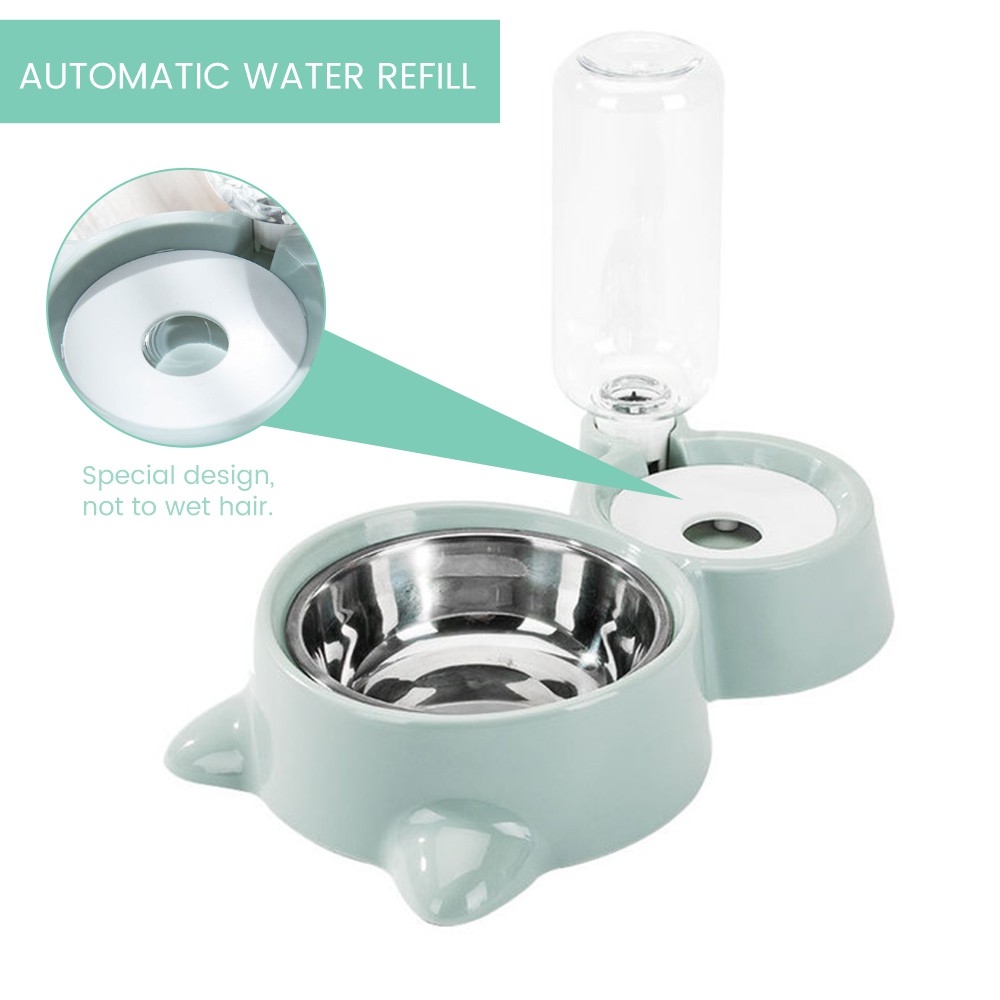 water dispenser with dog bowl
