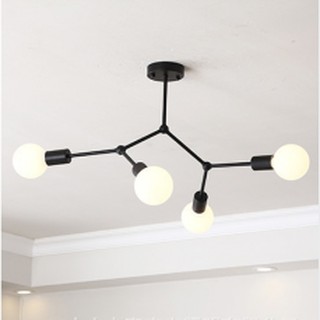 Magic bean molecular lamp American style chandelier ceiling lamp（with free original Tricolor bulb) #9
