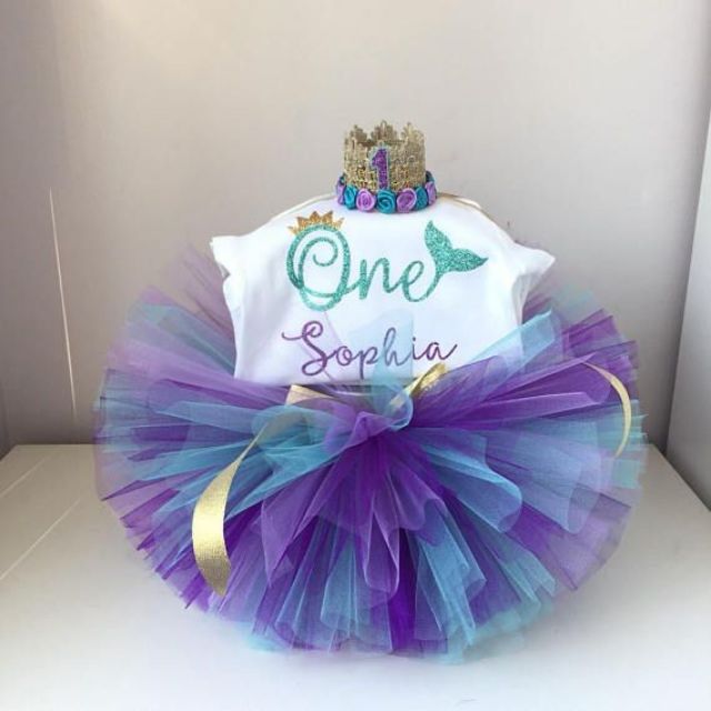 baby mermaid tutu