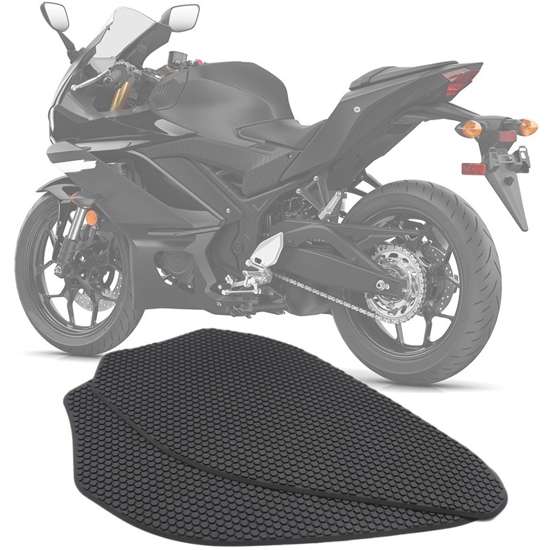 yamaha r3 gas tank cover