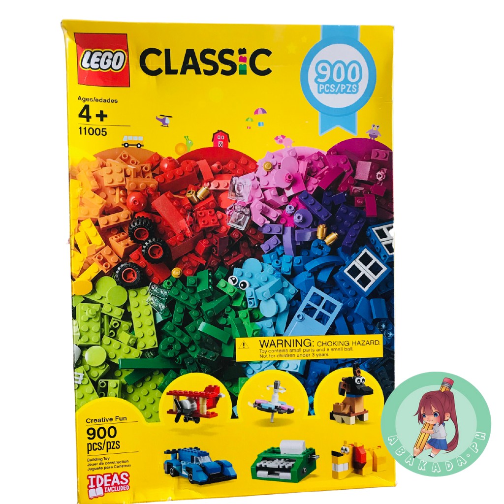 Lego Classic 900 Pieces Lego Classic Creative Fun 11005 Building Kit Shopee Philippines
