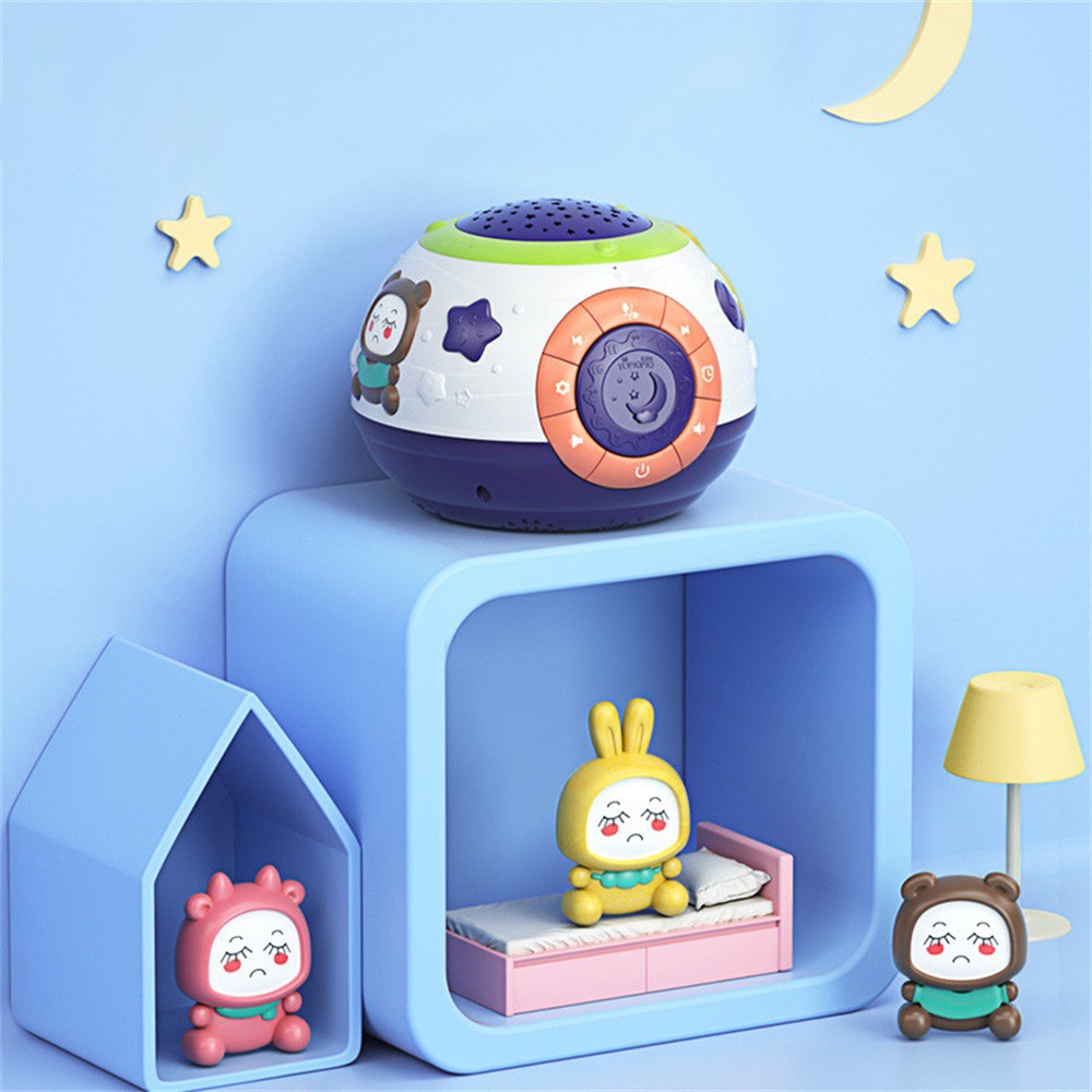 baby musical night light projector