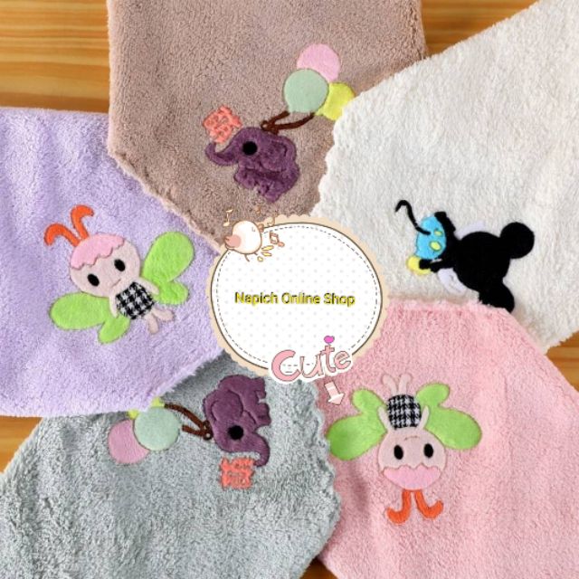 Duck Feather Handkerchief Super Cute Size 25 X 25cm (Sold In The Pack)