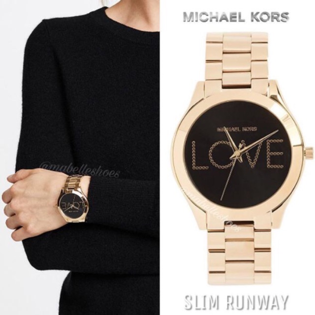 mk slim watch