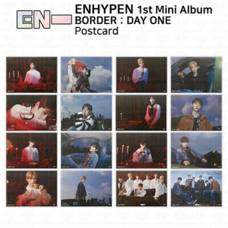 Enhypen Border Day One Postcards Shopee Philippines