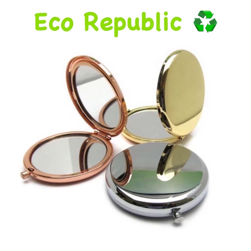 Personalized Vintage compact mirror (decals sticker only) Shopee