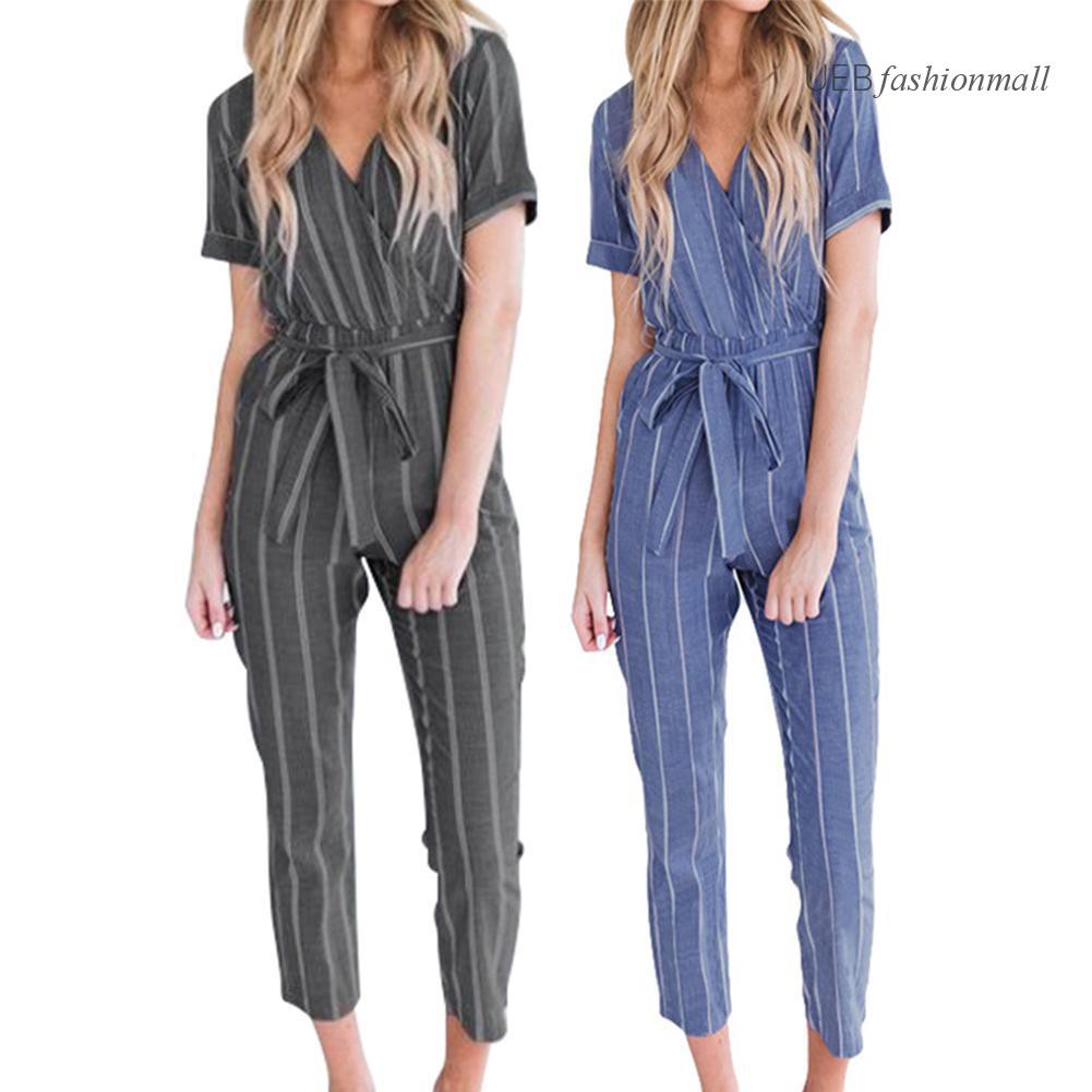 long sleeve linen jumpsuit