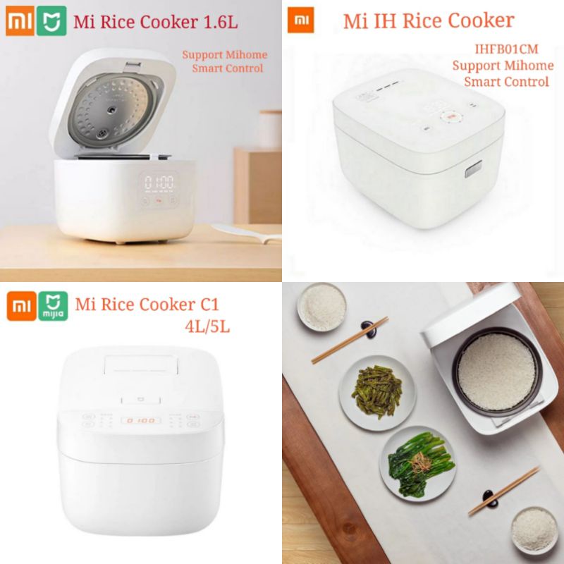 Xiaomi Mijia Mi Rice Cooker IH or C1 4L 5L Or 1.6L Smart MultiCooker