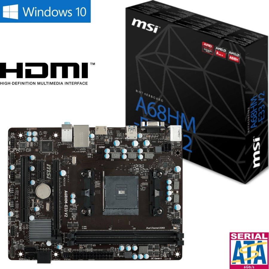 Msi a68hm e33 совместимость