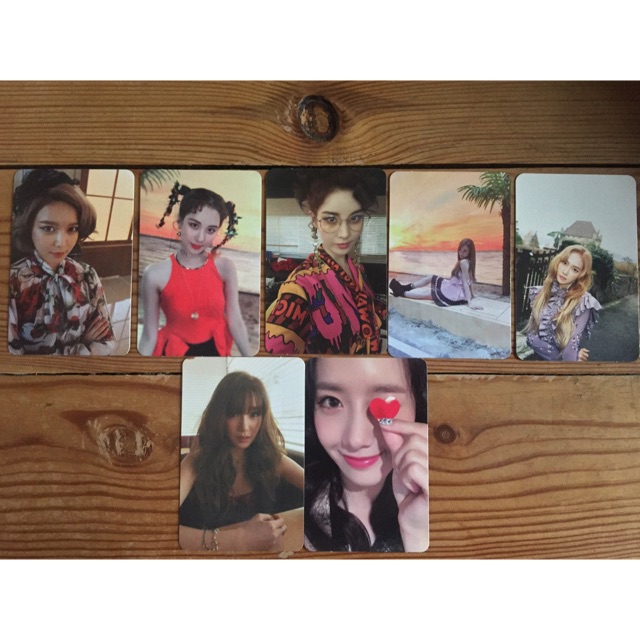 Girls Generation Official Photocards Shopee Philippines