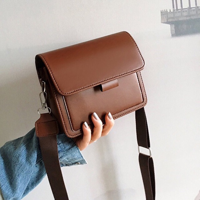Tan 2281 Korean fashion sling bag high quality Shopee Philippines