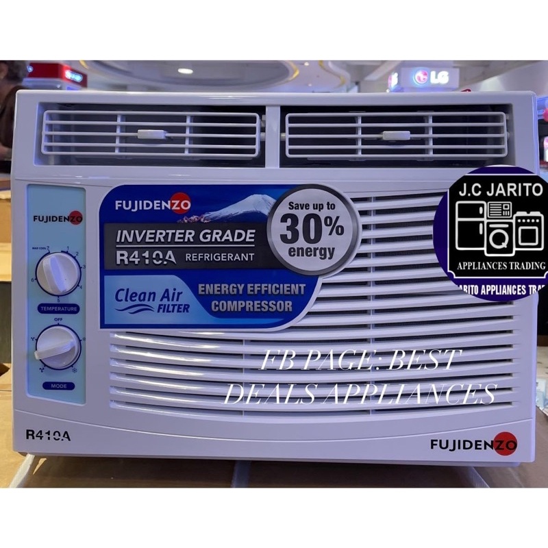 Fujidenzo 6hp Manual Inverter Grade Window Type Aircon Shopee