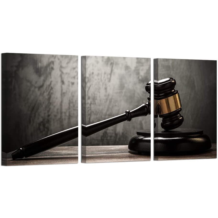 ✖▥﹊Law Office Decor Legal Wall Art Justice concept Modern Painting Framed  Canvas Prints Gallery Wrap | Shopee Philippines