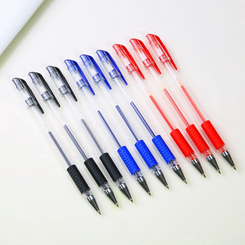 5 Pcs Hot Selling 0.5mm Plastic Gel Pen Refill, Black Neutral Pen ...