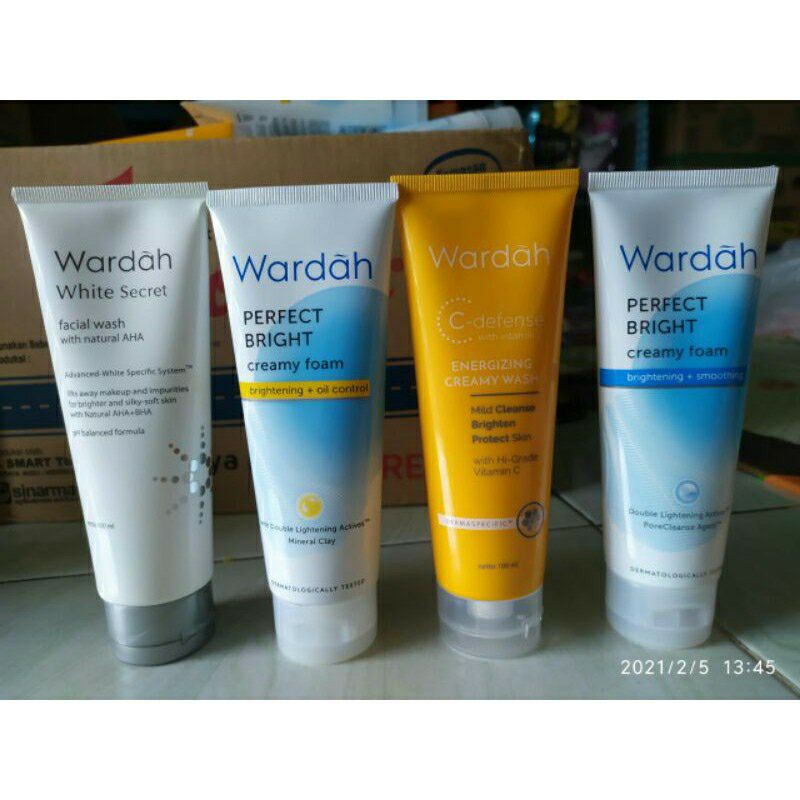 Wardah Facial Wash Promo 100ml (All Variant) Shopee Philippines