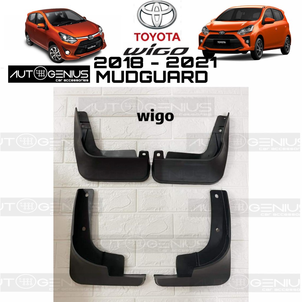 toyota wigo mudguard