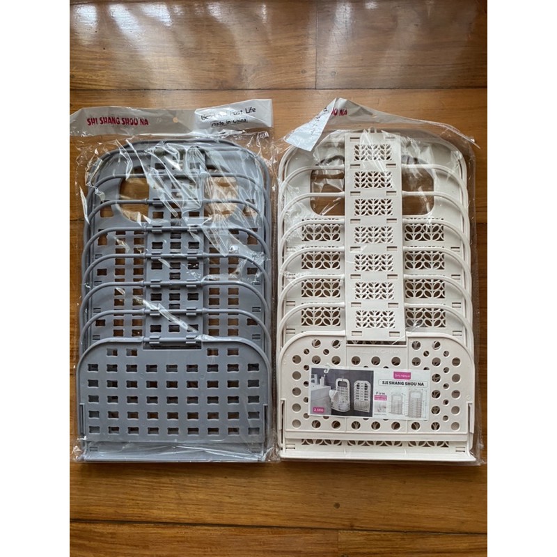 Hanging hamper basket storage
