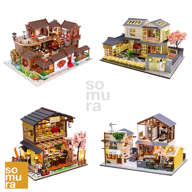 diy miniature japanese house