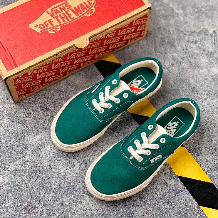 vans authentic green