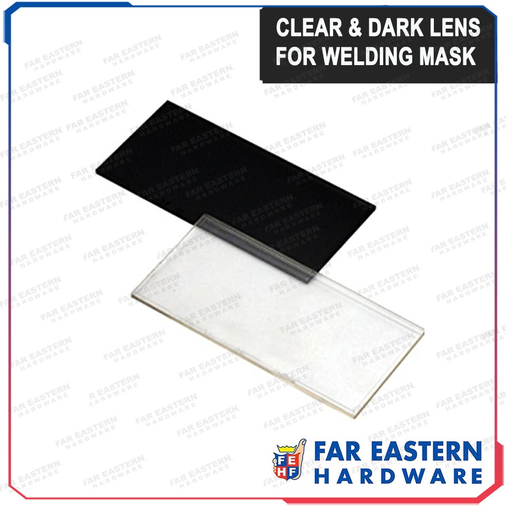 Clear and Dark Lens For Welding Mask Glass | Shopee Philippines