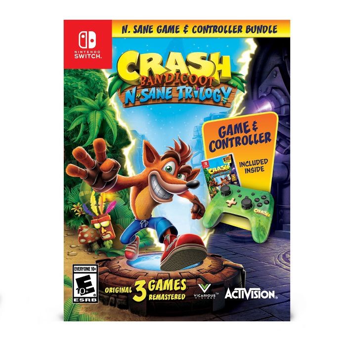 crash bandicoot switch controller