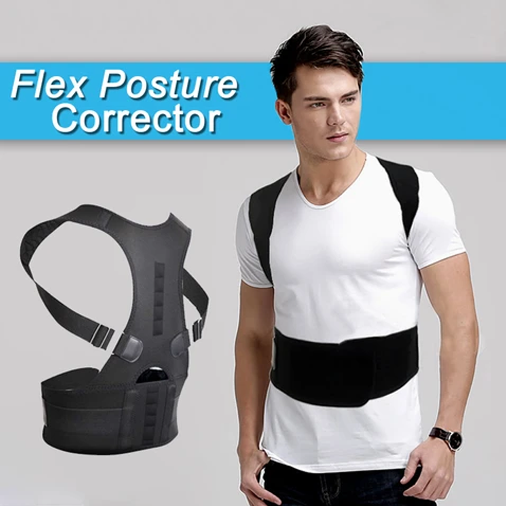 Flex Posture Corrector - Magnetic Royal Posture Corrector & Brace in O ...